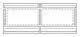 Vaillant-Grundmodul-Indach-Eindeckrahmen-Kollektor-horizontal-nebeneinander-0020055197 gallery number 1